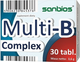 Комплекс Sanbios Multi B Complex 30 т вітамін B (SB376) - зображення 1