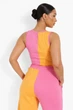 Боди-майка Boohoo розовый з оранжевым 9736 L (46) - изображение 2
