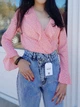 Боди-блуза&nbsp;в горошек Boohoo Розовый (10272 M/44) - изображение 2