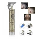 Аккумуляторная машинка для стрижки волос. Бритва Триммер HAIR CLIPPER WS-T99 Окантовочная для бороды - изображение 3