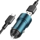Зарядний пристрій + кабель Type-C BOROFONE BZ19 |2USB| Синій - зображення 3
