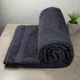 Простирадло махрове GM TEXTILE 150х200см 400г/м2 (Темно-Сірий) - зображення 1