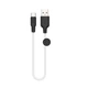 Кабель Hoco Plus Silicone Charging Data Cable For Type-C (L=0.25M) (X21) Black&White - изображение 1