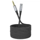 Кабель Hoco 3.5 Audio Extension Cable Male To Female (L=2M) (UPA20) Metal Gray - зображення 3