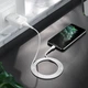 Сетевое зарядное устройство Hoco N2 USB 2A белое + кабель USB to Lightning - изображение 2