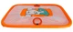 Манеж детский игровой KinderBox солнышко Оранжевый собачка с мелкой сеткой (SUN 7324) - изображение 2