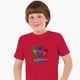 Детская футболка Герои в масках (PJ Masks) (25186-1613) 146-152 см Хлопок Красный - изображение 1