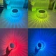 Лампа настільна акумуляторна з пультом та сенсорним вимикачем Solar LED RGB Diamond-60 прозора - зображення 4