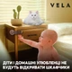 Замки безопасности набор 10 шт Замок блокиратор на мебель от детей Vela универсальные тканевые гибкие Коричневый - изображение 2