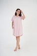 Туника с карманами + SIZE Vienetta розовая 2XL - изображение 4