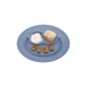 Силіконова тарілка килимок EZPZ синій (MINI MAT INDIGO) - изображение 2