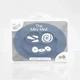 Силіконова тарілка килимок EZPZ синій (MINI MAT INDIGO) - изображение 4