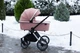 Коляска универсальная Carrello Optima CRL-6504 (3in1) Hot Pink в льне - изображение 4