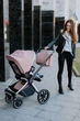 Коляска универсальная Carrello Optima CRL-6504 (3in1) Hot Pink в льне - изображение 5