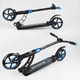 Самокат детский Best Scooter двухколесный от 5 лет с амортизацией 44073 - изображение 6