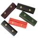 Ключница кожаная с карабином HandyCover HC0055 красная - изображение 11