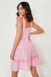 Сукня-сарафан в клітинку Boohoo Рожева (9873 XL/48) - зображення 2