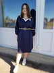 Сукня міді спортивна пряма Piena Синя (А-1101 XL/48) - зображення 1