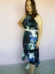 Платье синее в цветы миди Lipsy 9139 48 (XL) - изображение 5