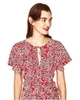 Топ в ромашки ZARA Червоний (9979 S/26) - зображення 5