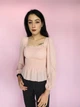 Топ резинка с длинными рукавами Boohoo Розовый (10375 XS/40) - изображение 4