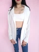Пиджак-накидка женский Boohoo Белый (10427 L/46) - изображение 4