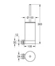 Туалетный ершик в комплекте Grohe Selection [41076000] - изображение 2
