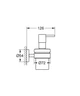 Дозатор жидкого мыла Grohe Essentials New [40448001] - изображение 3