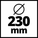 Шлифовальная машина Einhell AXXIO 36/230 Q (без АКБ и ЗУ) (4431160) - изображение 6