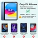 Чохол обкладинка BBM1 Leather для iPad 10 2022/2024 10.9"/iPad 11" 2025 (A16) Темно-зелений - зображення 4