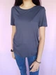 Футболка серая со вставкой гипюра сзади VERO MODA 7516 M (44) - изображение 5