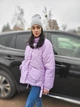 Куртка женская евро зима No brand Сиреневая (А-1697 46-48) - изображение 1