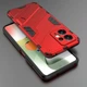 Захисний чохол з підставкою Deexe Bibercas для Xiaomi Redmi Note 12 - Red - зображення 6