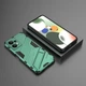 Защитный чехол с подставкой Deexe Bibercas для Xiaomi Redmi Note 12 - Green - изображение 5