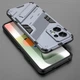 Защитный чехол с подставкой Deexe Bibercas для Xiaomi Redmi Note 12 - Dark Blue - изображение 6