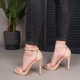Женские босоножки Fashion Worthy 3967 40 размер 25,5 см Бежевый - изображение 3