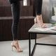 Женские босоножки Fashion Worthy 3967 40 размер 25,5 см Бежевый - изображение 5