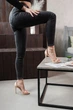 Женские босоножки Fashion Worthy 3967 40 размер 25,5 см Бежевый - изображение 7