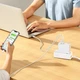 Сетевое зарядное устройство Baseus 100W GaN5 Pro Fast Charger QC4.0+PD3.0 1USB+1Type-C 5A + кабель Baseus Type-C to Type-C 100W 20V/5A 1м White - изображение 9