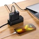 Сетевое зарядное устройство Baseus 100W GaN5 Pro Fast Charger QC4.0+PD3.0 1USB+1Type-C 5A + кабель Baseus Type-C to Type-C 100W 20V/5A 1м Black - изображение 3