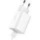Мережевий зарядний пристрій Baseus 24W 1USB Швидка зарядка Quick Charger QC3.0 3A White - зображення 3