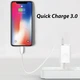 Мережевий зарядний пристрій Baseus 24W 1USB Швидка зарядка Quick Charger QC3.0 3A White - зображення 9