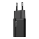 Сетевое зарядное устройство Baseus 25W 1Type-C Super Si Quick Charger QC3.0+PD3.0 3A Black (CCSP020101) - изображение 4