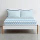 Простынь на резинке Cosas GREY ZIGZAG 80х160х20 (4822052063378) - изображение 3
