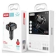 Автомобильный FM-трансмиттер модулятор XO BCC03 |2USB, 3.0A, QC 3.0 BT5.0/MP3| Black - изображение 9