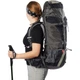 Рюкзак туристический Naturehike NH70B070-B, 70 л, черно-серый - изображение 9