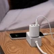 Сетевое зарядное устройство Baseus Compact Charger 3U 17 Вт EU Белое (CCXJ020102) - изображение 9