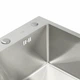 Кухонна мийка Platinum Handmade 600x450x220 - зображення 3