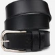 Ремень мужской из натуральной кожи Grande Pelle 21463 120 см Черный (leather-21463) - изображение 1
