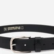 Ремень мужской из натуральной кожи Grande Pelle 21463 120 см Черный (leather-21463) - изображение 2